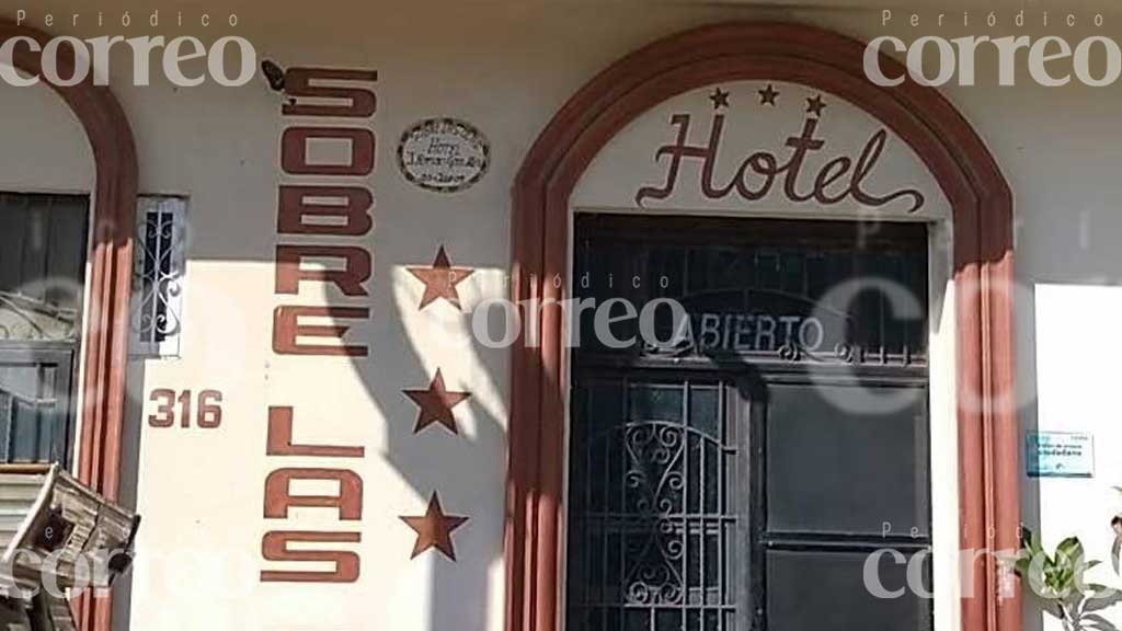 Localizan el cadáver de una mujer dentro de un hotel en Juventino Rosas