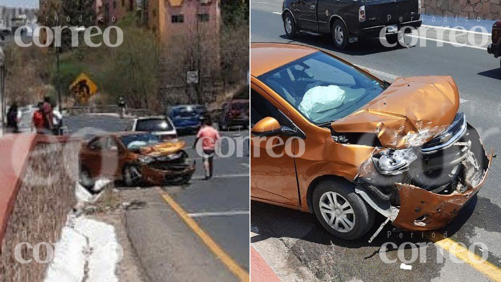 Dos niñas y una mujer quedan lesionadas tras choque en el Chávez Morado