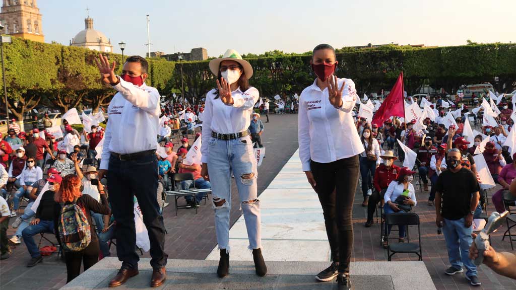 Inicia oficialmente campaña de Alejandro Tirado Zúñiga, candidato a la alcaldía de Acámbaro