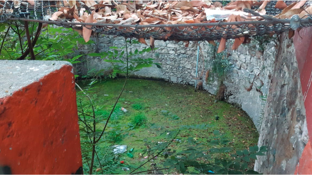 Entre el abandono y la basura tienen a ‘Los Pozos del Fraile’