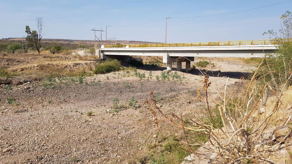 Río del Chapín, completamente seco, afecta a habitantes de la zona