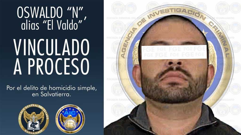 Capturan y vinculan a ‘El Valdo’ por el presunto asesinato de un hombre en Salvatierra