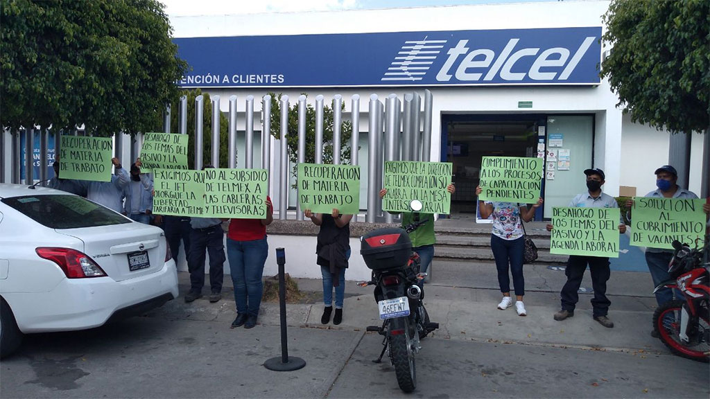 En Irapuato, sindicato persiste en demandas laborales a Telmex