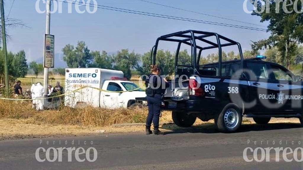 Uriangato: abandonan cadáver atado de pies y manos en El Derramadero