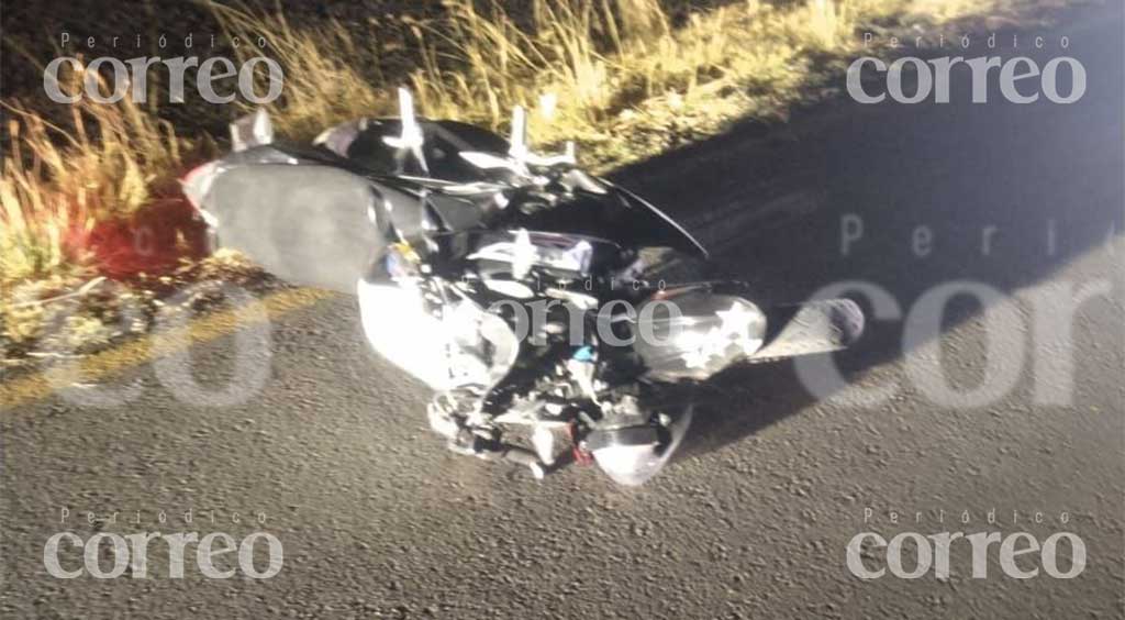 Muere joven tras derrapar su motocicleta en Purísima de Ramírez