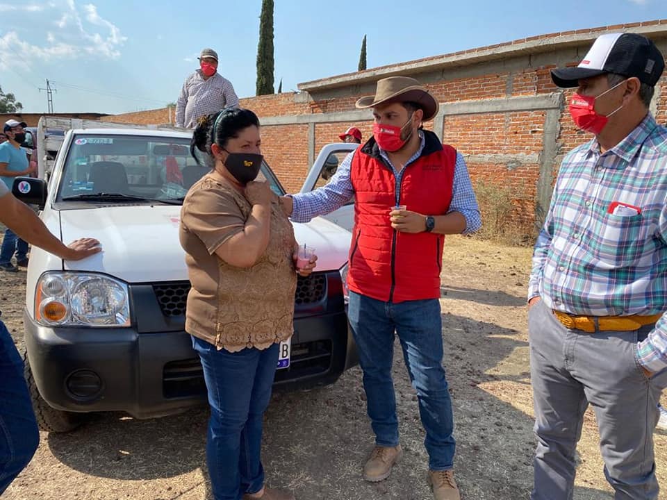 Luis Mondragón promete continuidad junto a la ciudadanía de Jerécuaro