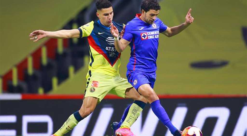 América y Cruz Azul no pasan del empate