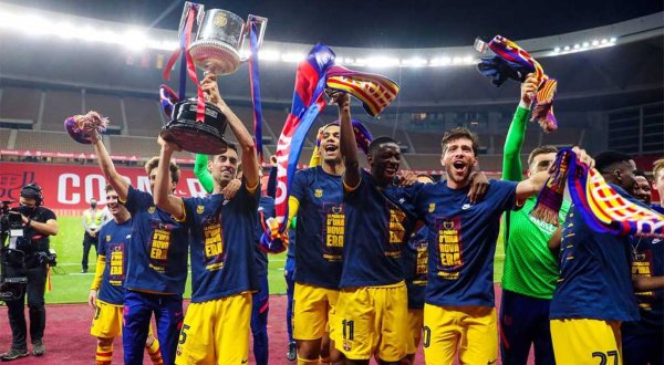 Barcelona gana la copa del Rey