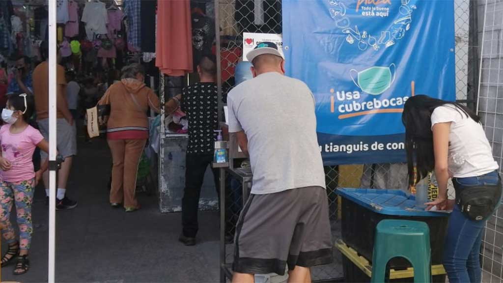 Tianguis en Celaya mantendrán filtros sanitarios para evitar casos de Covid