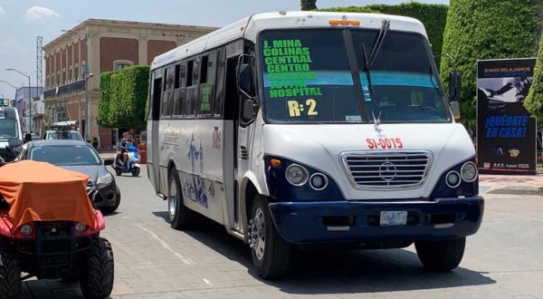 Piden choferes de transporte público en Silao apoyo por pérdidas en pandemia