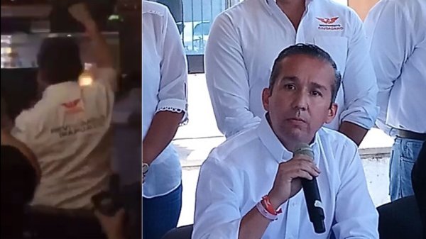 Candidato de Movimiento Ciudadano ‘hace campaña’ en un antro de Irapuato