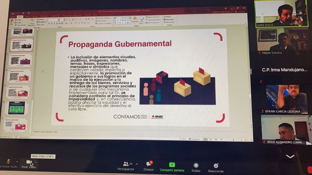 Capacitan a funcionarios de Guanajuato capital para NO caer en faltas durante el proceso electoral