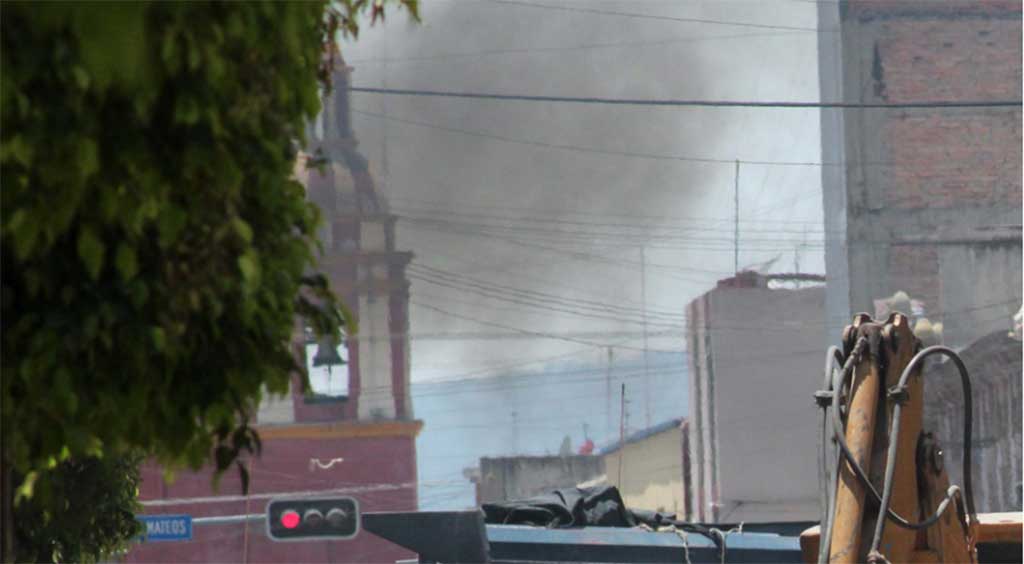 Incendios han empeorado la calidad del aire en Celaya