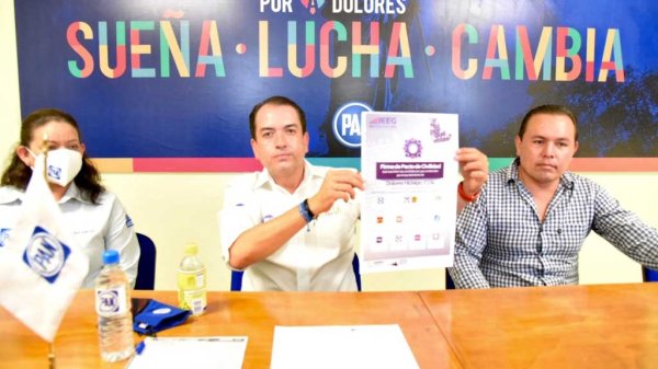 Adrián Hernández firma pacto de civilidad para hacer una a campaña de respeto y armonía