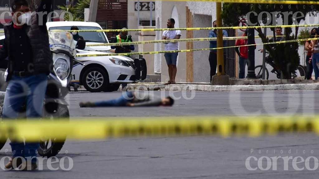 Balacera sobre la glorieta Insurgentes en León deja a un hombre muerto; hay un detenido