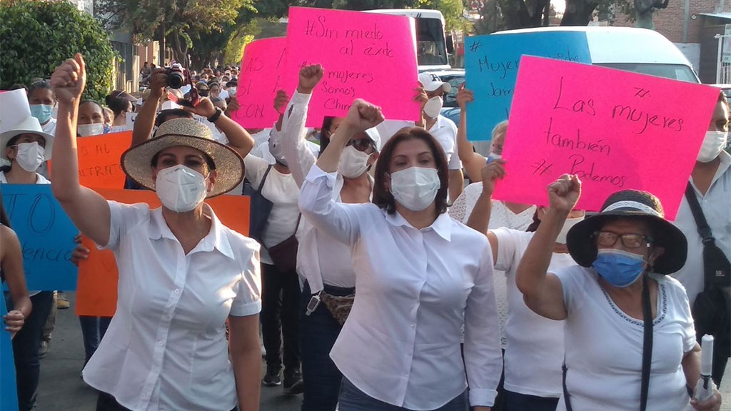 Denuncia Lorena Alfaro violencia de género por parte de sus contrincantes políticos