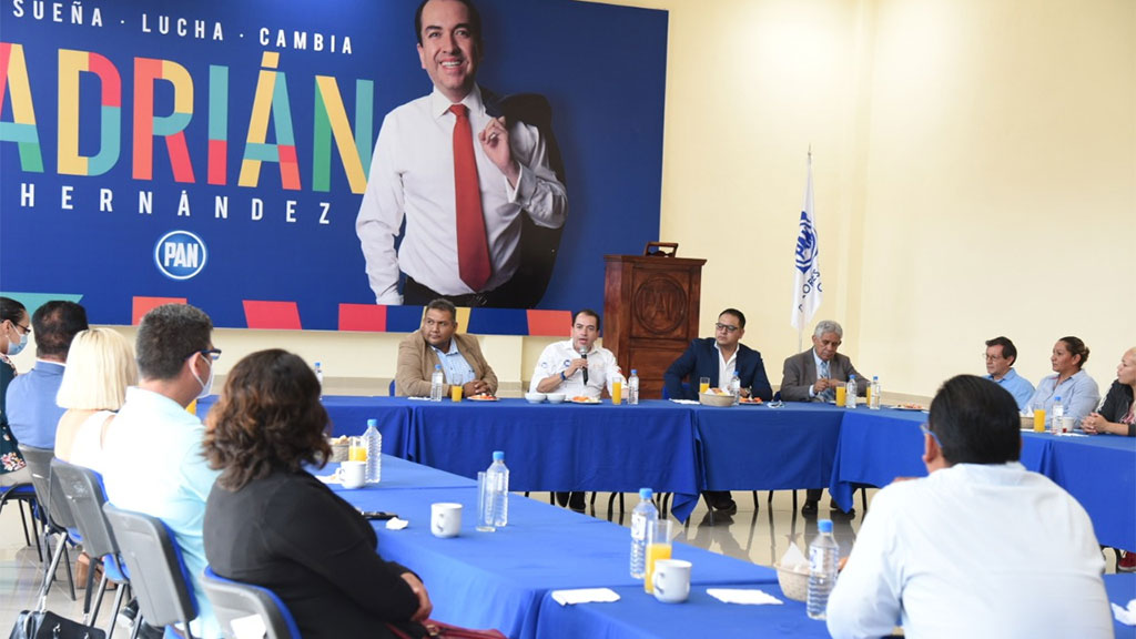 La participación ciudadana será base de mi gobierno: Adrián Hernández