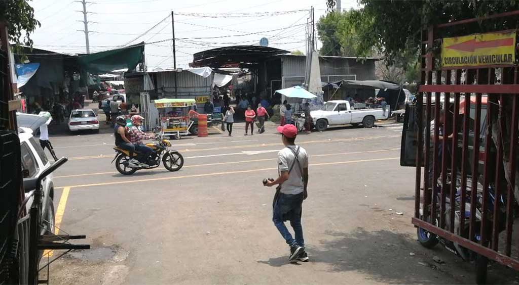 Mejoran infraestructura vial en el Mercado de Abastos de Celaya