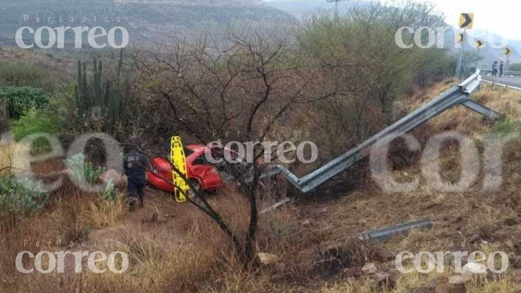 Muere hombre de 35 años tras accidente en carretera Victoria-Tierra Blanca