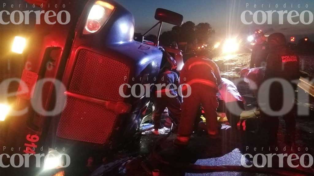 Accidente múltiple en la Pénjamo-La Piedad deja daños materiales y dos lesionados