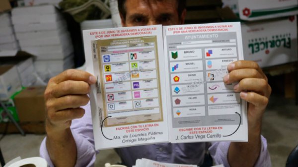 Pide voto ciudadano para candidatos sin registro