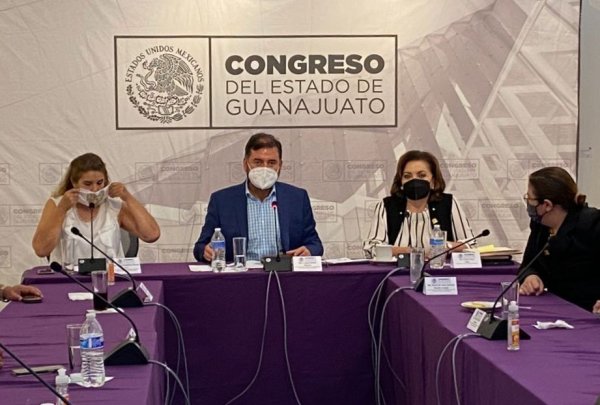 Diputados del Congreso de Guanajuato regresarán a sesiones presenciales en junio