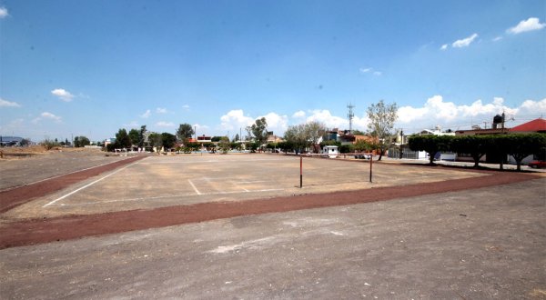 Construyen pista en la colonia Las Granjas de Salamanca