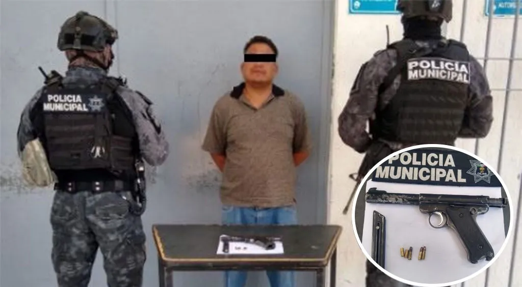 Detienen a celayense por estado de ebriedad; le descubren un arma