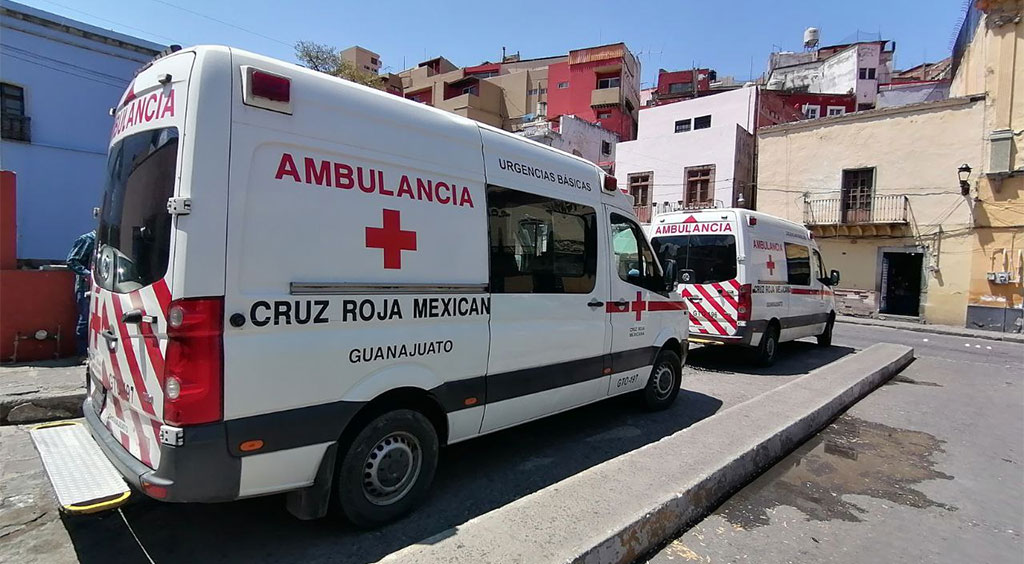 Disminuyen traslados por covid-19 en la Cruz Roja en Guanajuato capital