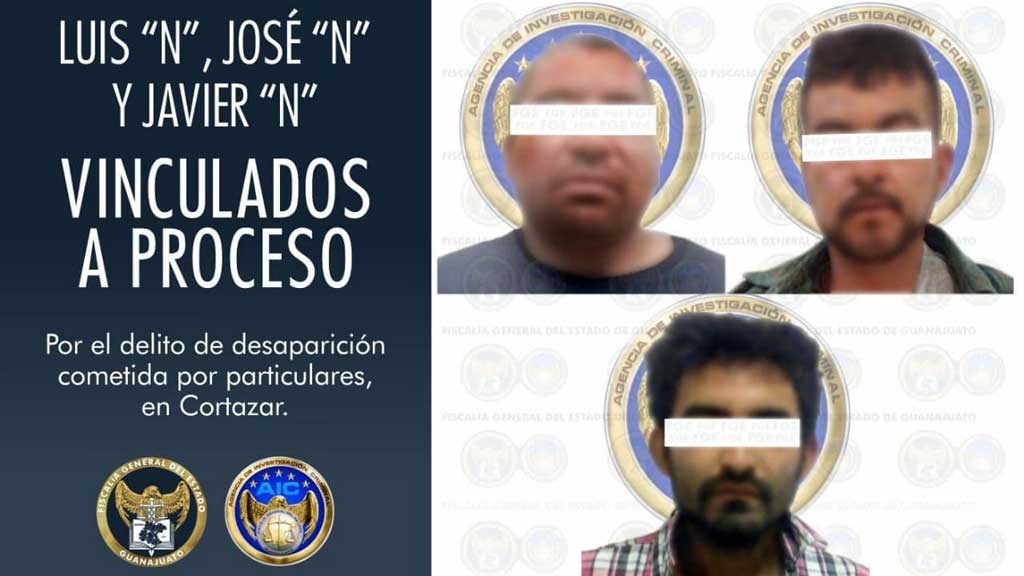 Procesan a integrantes de banda de secuestradores en Cortazar por desaparición