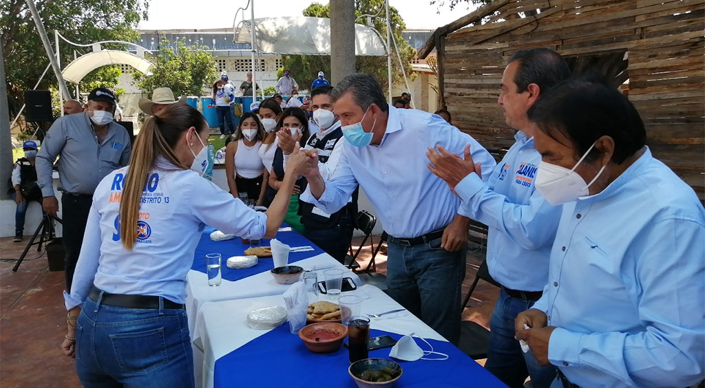 Respalda exgobernador Miguel Márquez a la candidata Rocío Ambriz