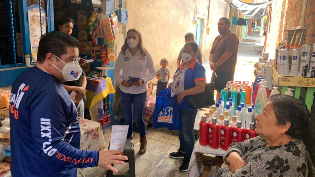 A cinco días de las elecciones, Larrondo Díaz continúa recorriendo el sur de Guanajuato