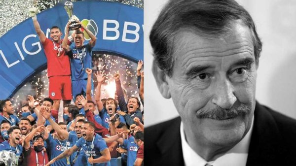 Compara Vicente Fox la 4T con la ‘maldición’ del Cruz Azul