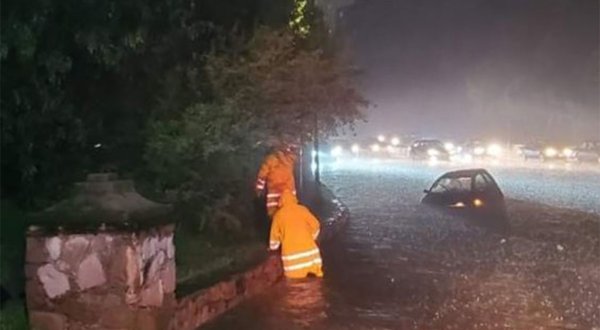 Tormenta deja grandes estragos en Guanajuato capital