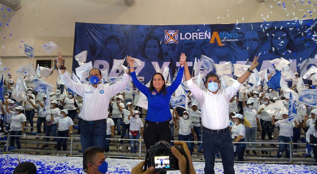 Lorena Alfaro cierra campaña con la promesa de dar bienestar a las familias