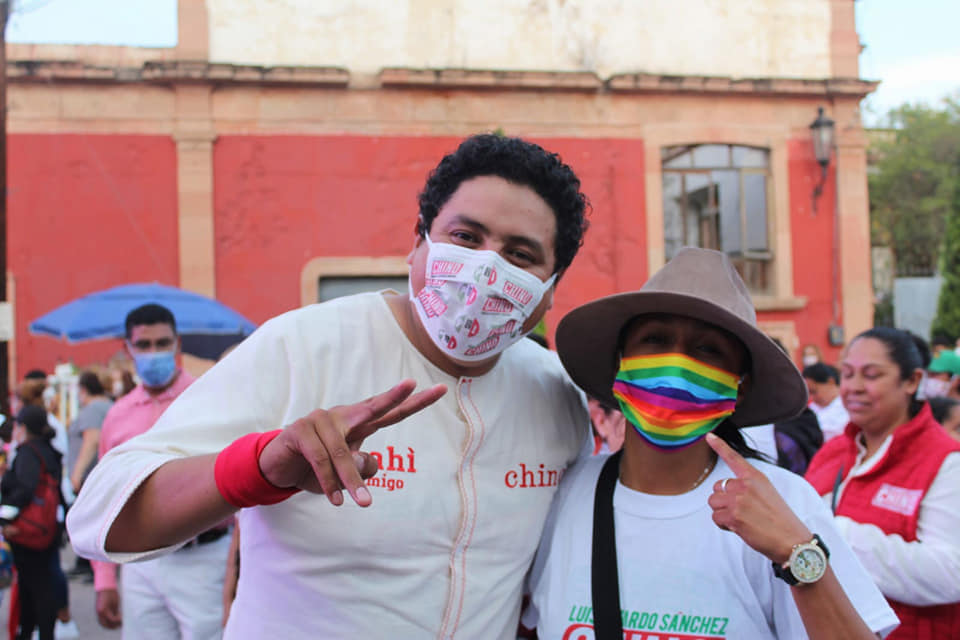 Cierra campaña Luis Gerardo Sánchez con plaza llena en San Luis de la Paz