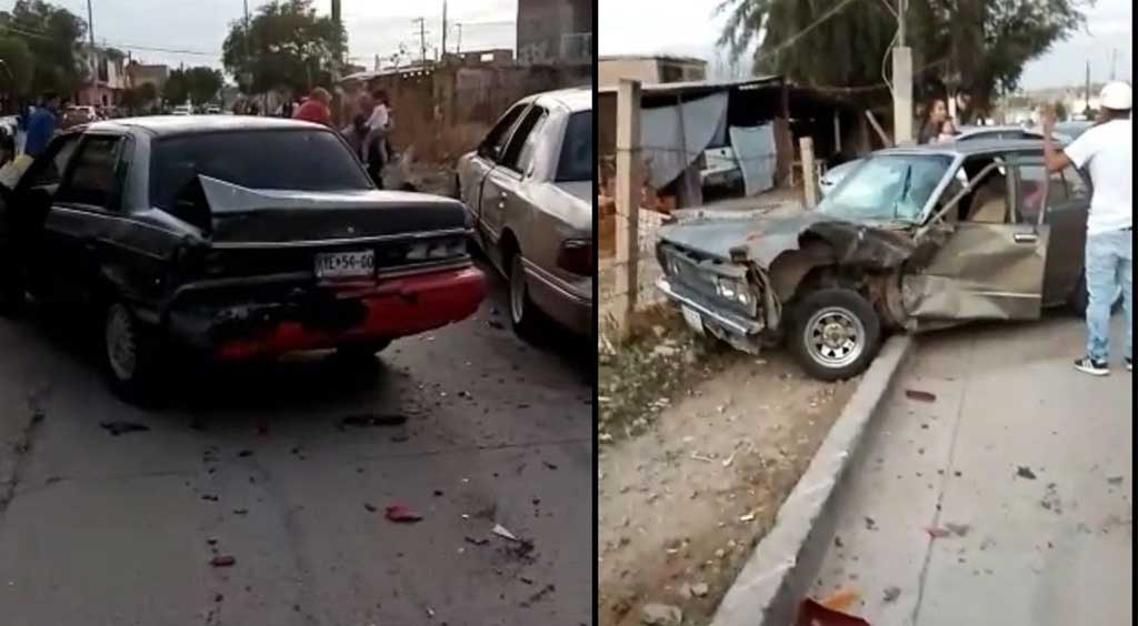 Sujeto se enfrenta a policía en León tras balear a un hombre y chocar dos autos