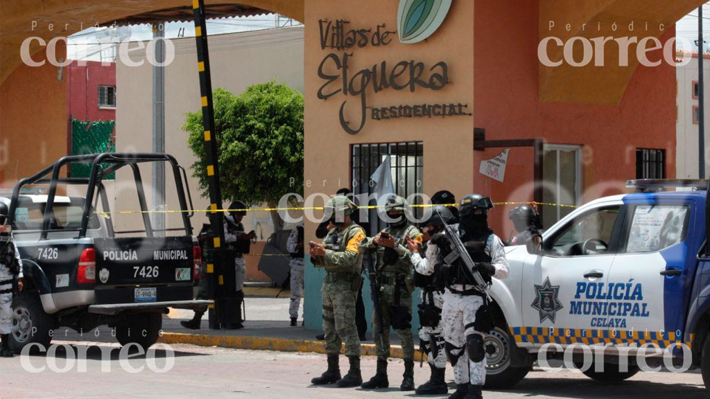 Balean a mujer en la entrada de Fraccionamiento en Celaya