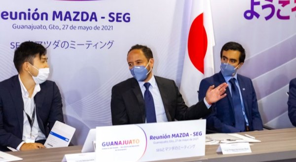 Colaborarán SEG y Mazda en temas educativos para Guanajuato