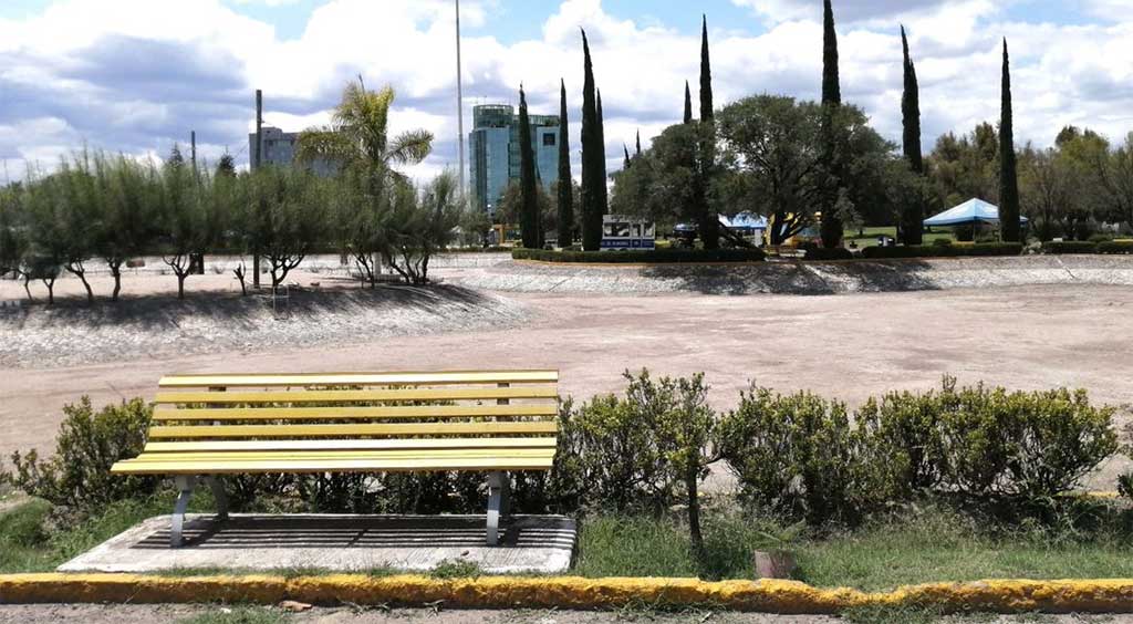 Avanza restauración del lago en el Parque Xochipilli de Celaya