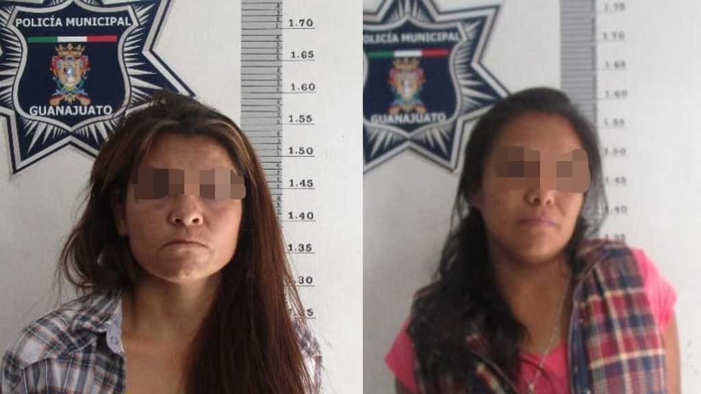 Detienen a dos mujeres en Guanajuato capital por vender droga