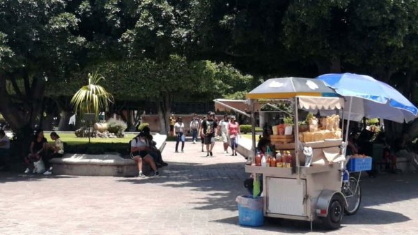 Retorna la ‘normalidad’ en el Jardín Principal de Celaya; quitan los sellos