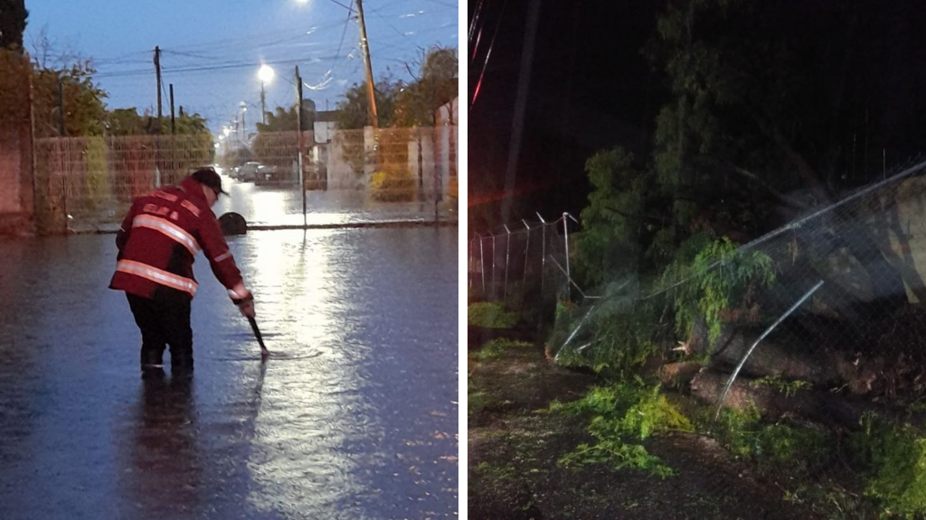 Tormenta en Celaya deja encharcamientos en al menos 6 puntos de la ciudad