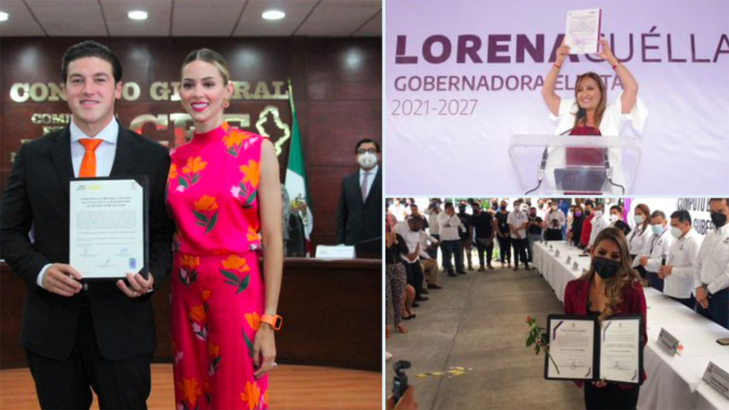 Ganadores de las 15 elecciones a gubernaturas reciben constancia de mayoría