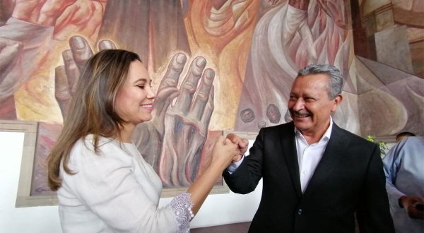 Ricardo Ortiz y Lorena Alfaro inician entrega-recepción de la administración en Irapuato