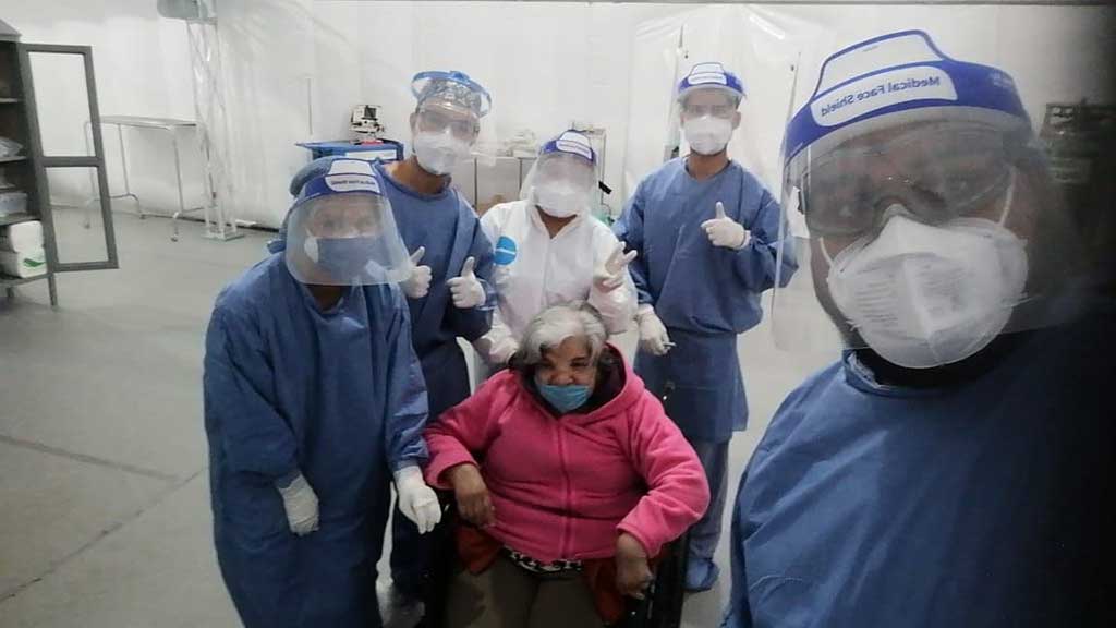 En un año, hospital móvil de la SSG ha atendido a 833 pacientes de Covid