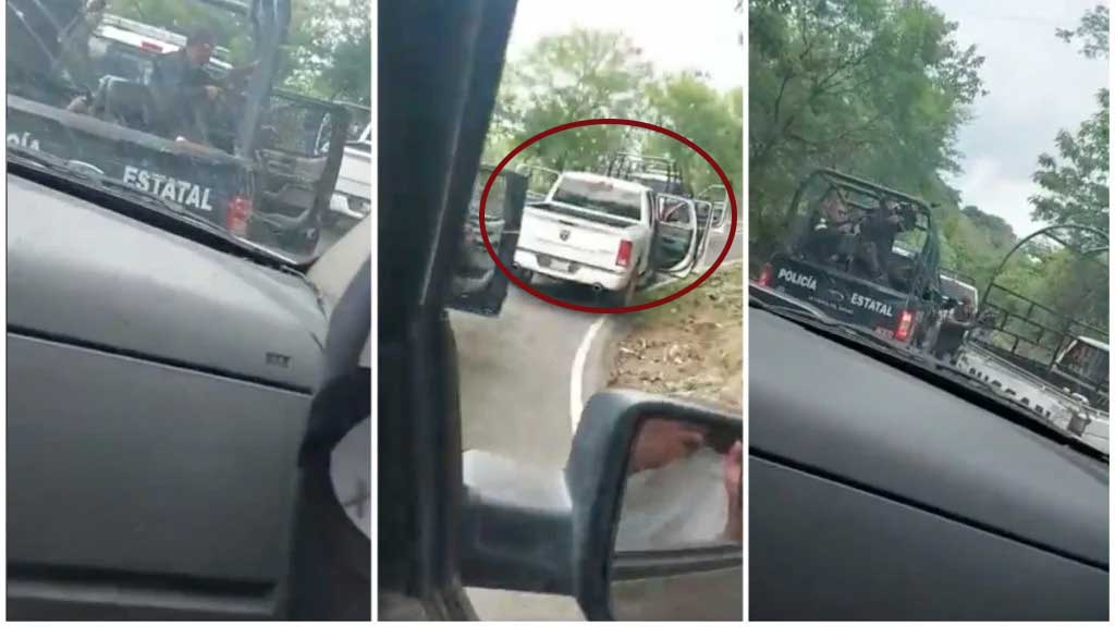 Difunden audio y video del ataque armado a policías en Otzoloapan, Edomex