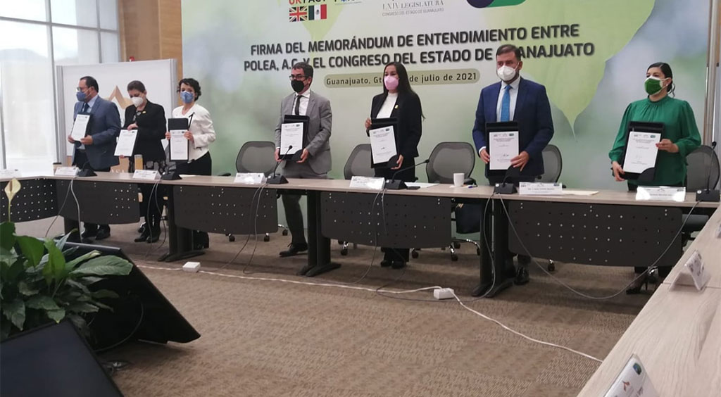 Congreso firma convenio de colaboración en favor del medio ambiente