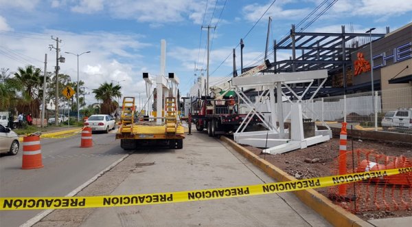 Va al 86% puente peatonal Plaza Alaïa en Guanajuato