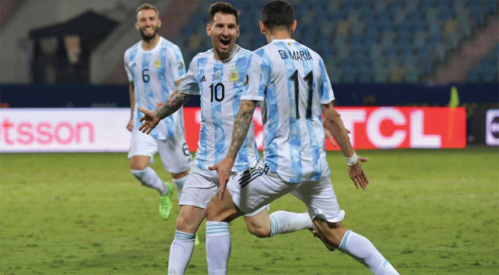 Messi lidera el triunfo de Argentina en la Copa América